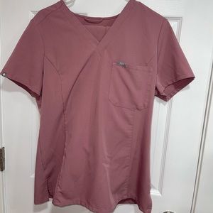 FIGS mineral mauve catarina top